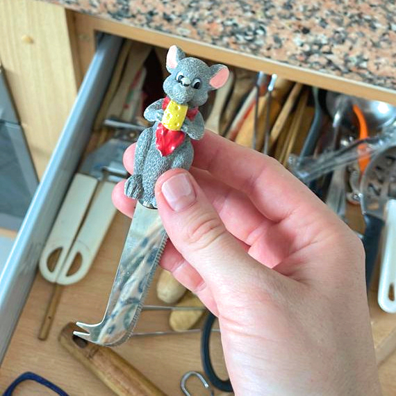 Sehr viel Krimskrams im Haus